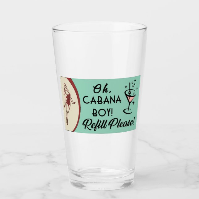 Cabana Boy Glass (Front)