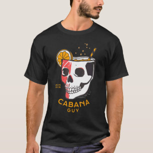Cabana Guy Swimming Pool Lotion Personal Service T-Shirt