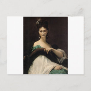 Cabanel  Alexandre  La  Comtesse  de  Keller  1873 Postcard