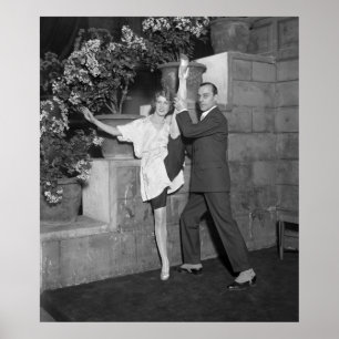 Cabaret Dance Team, 1920s Poster