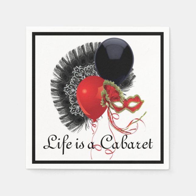 Cabaret Napkin (Front)