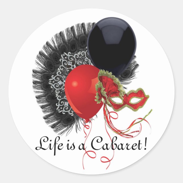 Cabaret Sticker (Front)
