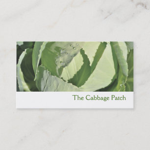 Cabbage business card