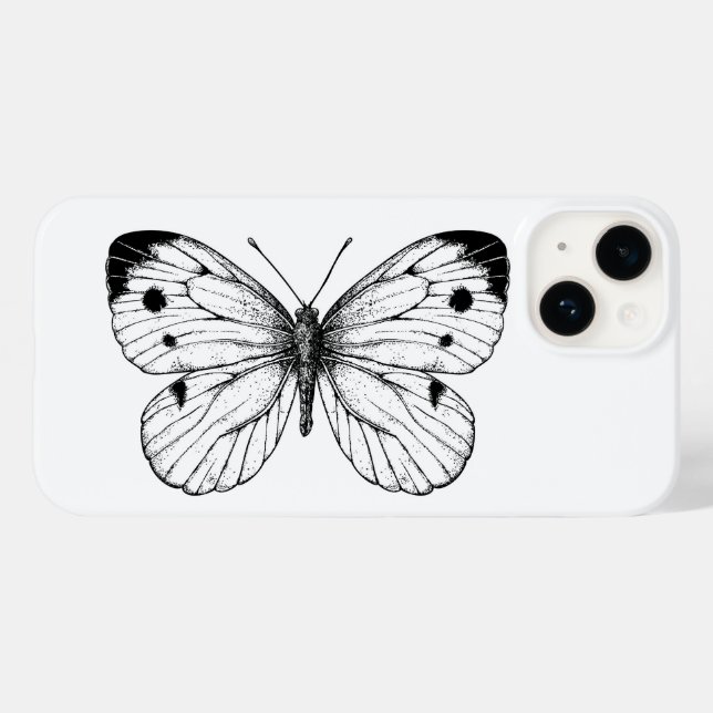 Cabbage butterfly Case-Mate iPhone case (Back (Horizontal))