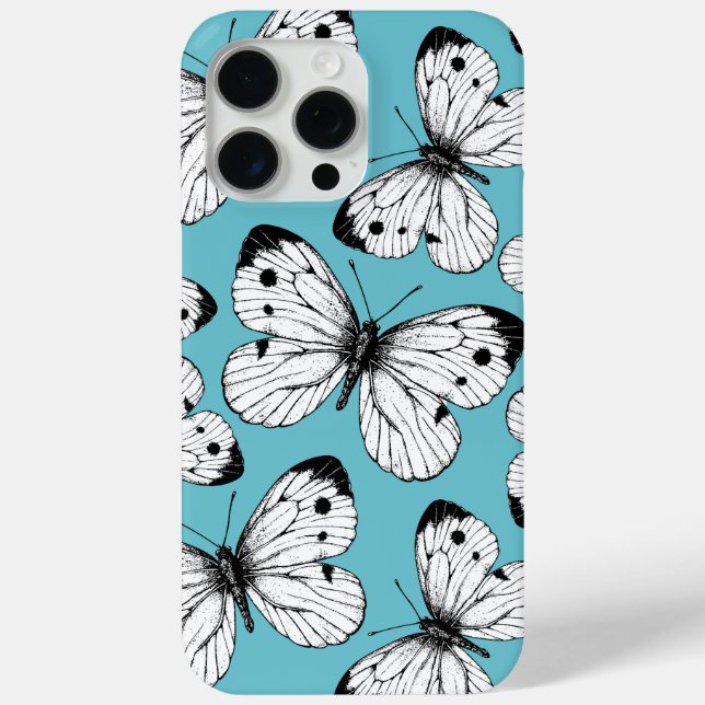 Cabbage butterfly pattern Case-Mate iPhone case (Back)