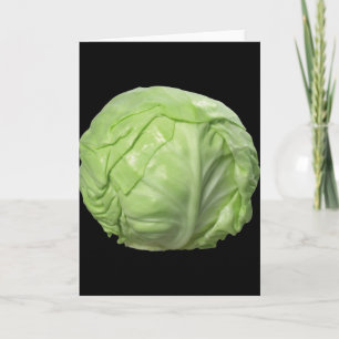 Cabbage Greeting Card
