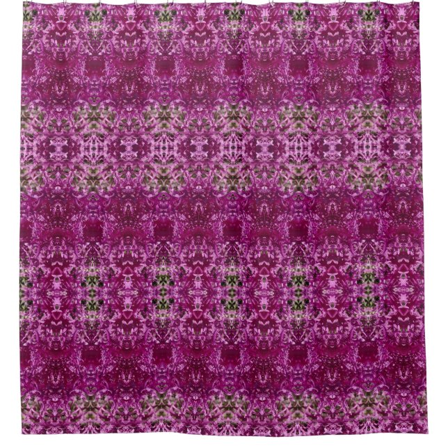 Cabbage Ikat 4 Shower Curtain (Front)