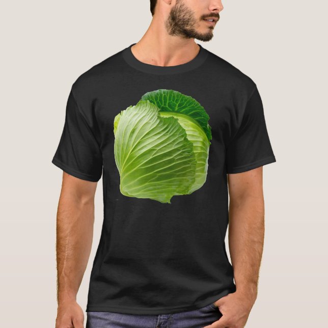 Cabbage Men's Basic Dark T-Shirt (Front)