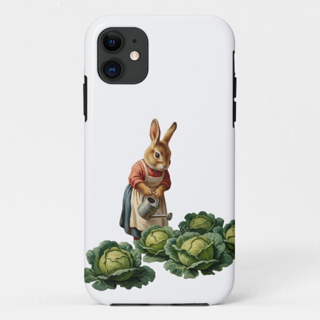 Cabbage rabbit Case-Mate iPhone case (Back)