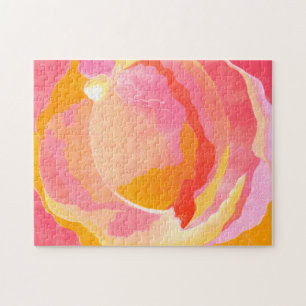 Cabbage Rose III Jigsaw Puzzle