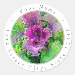 Cabbage Rose Labels