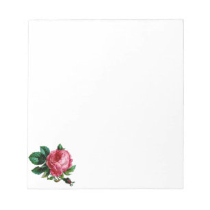Cabbage Rose Notepad