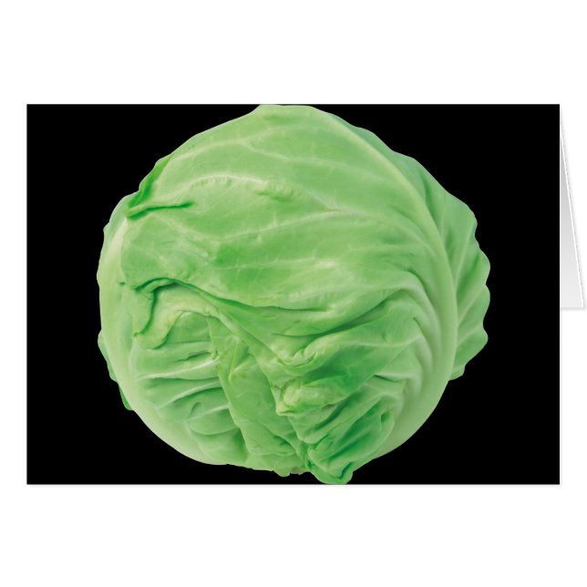 Cabbage Standard white envelopes included (Front Horizontal)