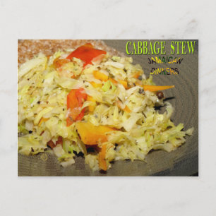 Cabbage Stew Postcard