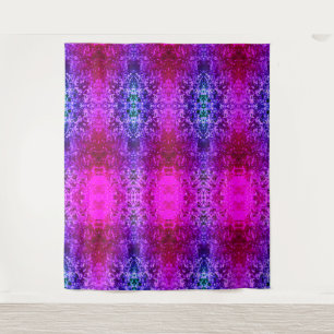Cabbage X Miami Ikat Pouf Tapestry