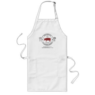 Cabe County Pig Catching Contest Logo Long Apron