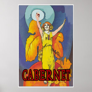 Cabernet Maid, Wine Poster