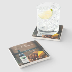 Cabernet Wine Pairing Guide/Mastering the Kitchen Stone Coaster