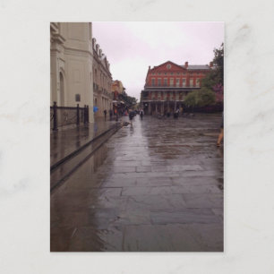 Cabildo In Rain, New Orleans Postcard