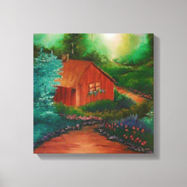 Cabin Canvas Print (Front)