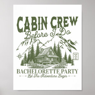 Cabin Crew Before I Do Camp Bach Bachelorette Part Poster