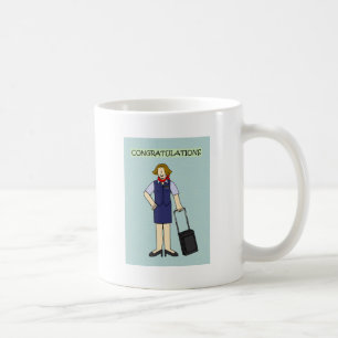 Cabin Crew Congratulations Female. Coffee Mug