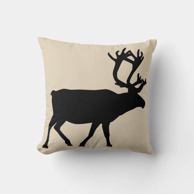 CABIN DECOR REINDEER PILLOWS (Front)