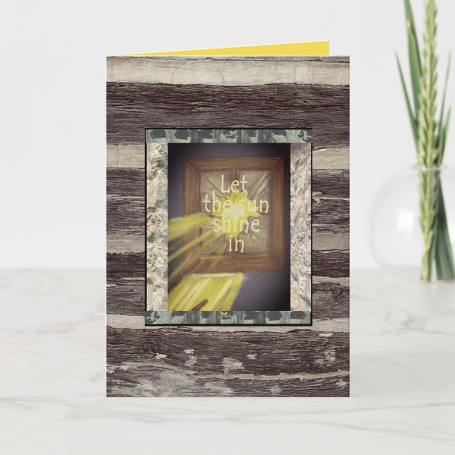 Cabin Fever Encouragement Card (Front)