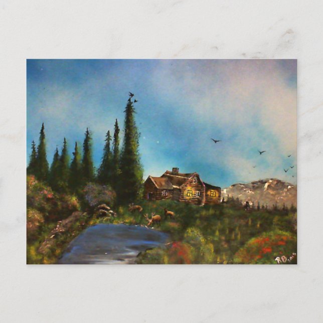 Cabin Fever Postcard (Front)