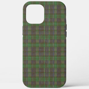 Cabin Forest Green Tartan iPhone 12 Pro Max Case