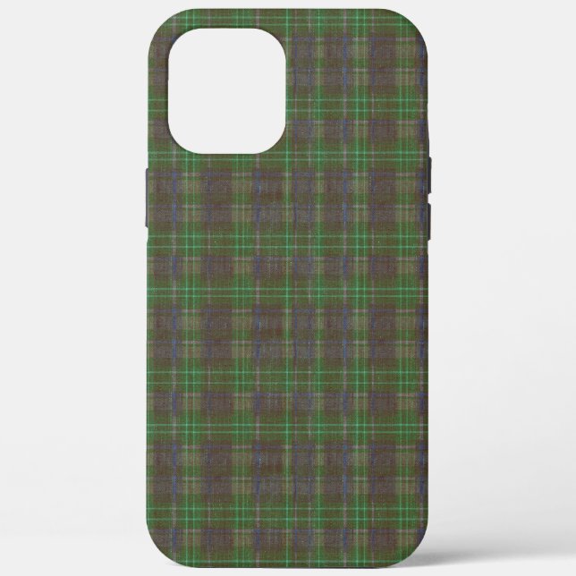 Cabin Forest Green Tartan Case-Mate iPhone Case (Back)