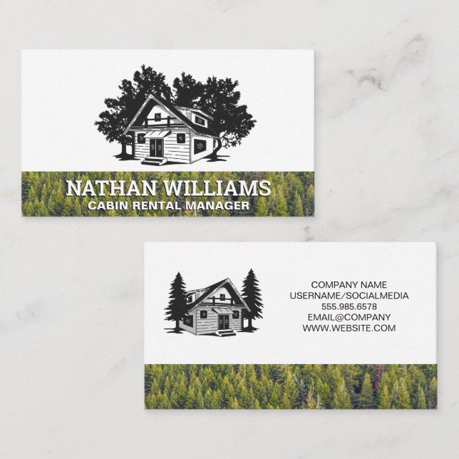 Cabin | Forrest Business Card (Front/Back)