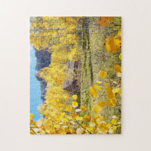 Cabin in Aspens Jigsaw Puzzle