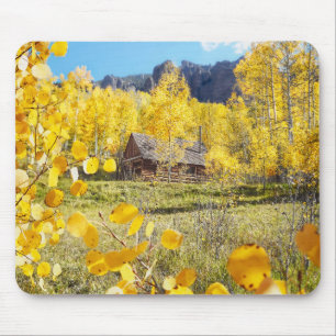 Cabin in Aspens Mouse Pad