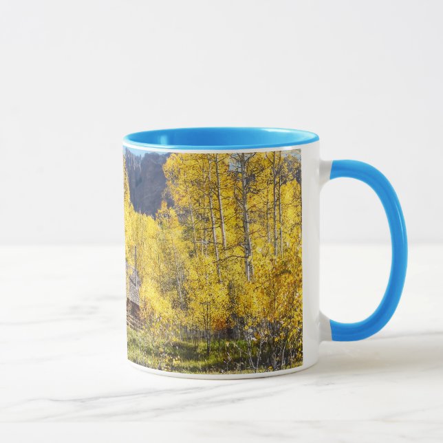 Cabin in Aspens Mug (Right)