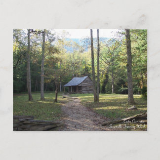 Cabin in the Smoky Mountains, Tennessee Postcard