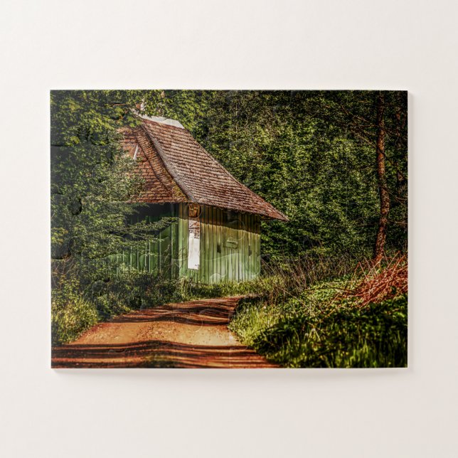 CABIN IN THE WOODS JIGSAW PUZZLE (Horizontal)