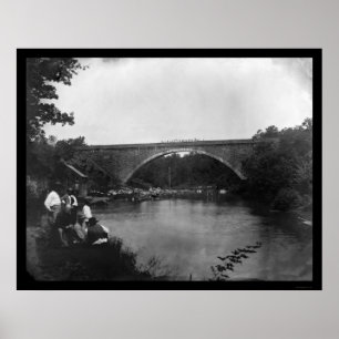 Cabin John Bridge, MD 1865 Poster