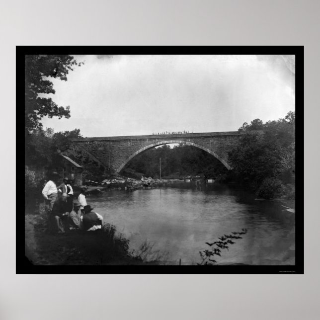 Cabin John Bridge, MD 1865 Poster (Front)