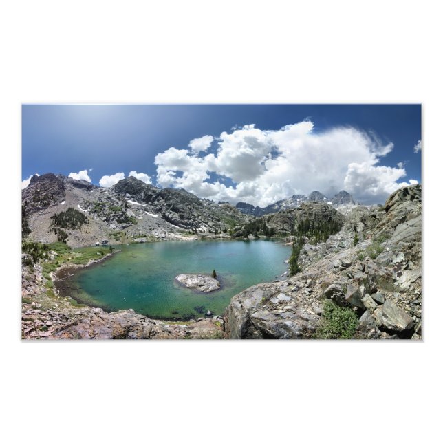 Cabin lake - Ansel Adams Wilderness - California Photo Print (Front)