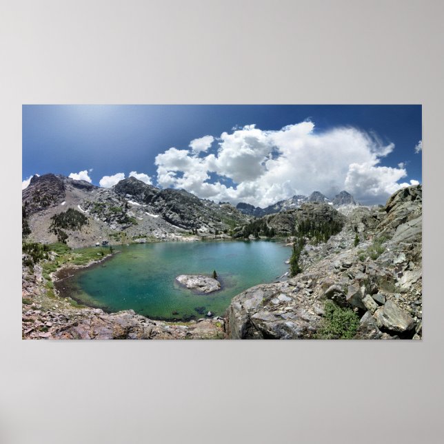 Cabin lake - Ansel Adams Wilderness - California Poster (Front)