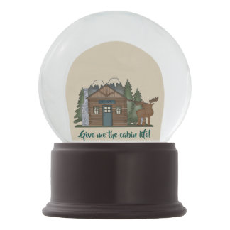 Cabin Life Sentimental Snow Globe