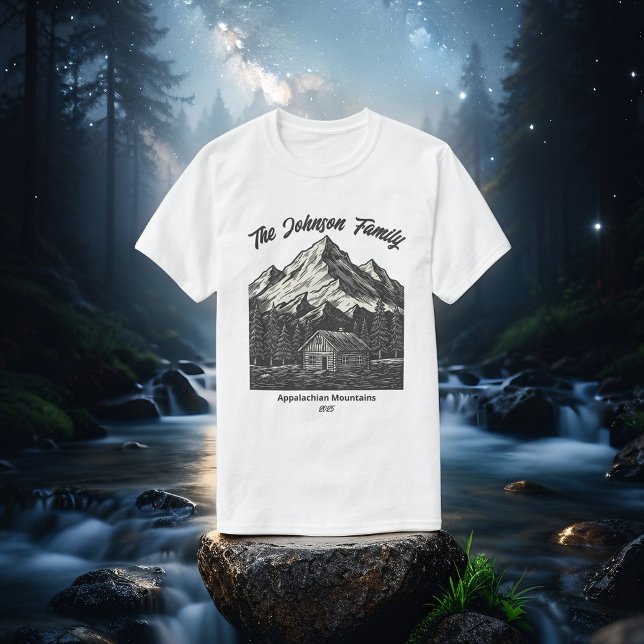 Cabin & Peaks Custom Family Reunion T-Shirt (Creator Uploaded)