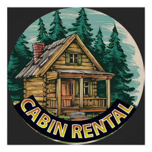 Cabin Rental Sign