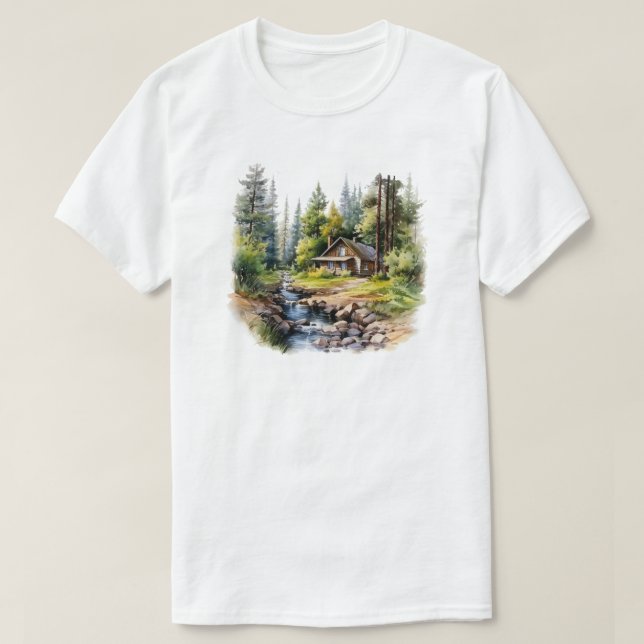 Cabin T Shirt (Design Front)