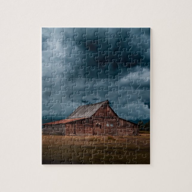 CABIN thunderstorm SKY JIGSAW PUZZLE (Vertical)