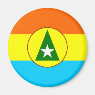 Cabinda region Angola flag symbol Magnet