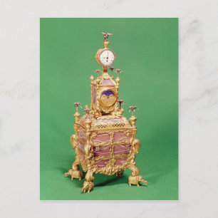 Cabinet clock, c.1766 postcard