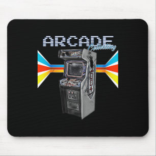 Cabinet Machine 1970 1980 1990 Video Game Collecti Mouse Pad