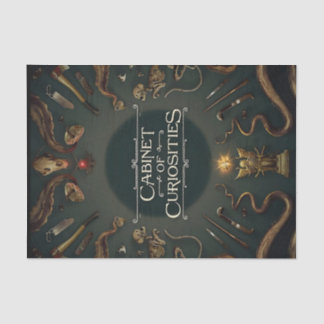 Cabinet of Curiosities Poster Tissue Paper